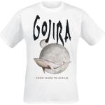 T-Shirt di Gojira - Whale From Mars - S a XL - Uomo - bianco