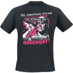 T-Shirt di Green Day - American Dream Abduction - M a XL - Donna - nero