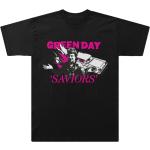 T-Shirt di Green Day - Saviors Illustration - S a XXL - Uomo - nero