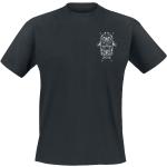 Magliette & T-shirt nere XXL taglie comode di cotone con scollo tondo mezza manica con scollo rotondo per Uomo Harry Potter 
