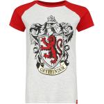 Magliette & T-shirt rosse XXL di cotone con scollo tondo mezza manica con scollo rotondo per Donna Harry Potter Gryffindor 
