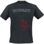 Magliette & T-shirt nere M di cotone con scollo tondo mezza manica con scollo rotondo per Uomo Harry Potter 