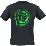 T-Shirt di Hulk - Fist Symbol - S a XL - Uomo - nero