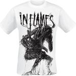 T-Shirt di In Flames - Big Creature - S a XXL - Uomo - bianco