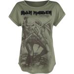 T-Shirt di Iron Maiden - EMP Signature Collection - S a 5XL - Donna - verde oliva