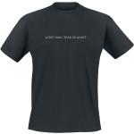 T-Shirt di Joy Division - Love Will Tear Us Apart Text (B) - S a XXL - Uomo - nero
