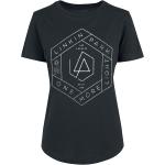 Magliette & T-shirt nere XL in viscosa con scollo tondo mezza manica con scollo rotondo per Donna Linkin Park 