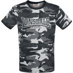 T-Shirt di Lonsdale London - Cobbett - S a 3XL - Uomo - mimetico