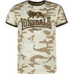 Magliette & T-shirt militari XXL di cotone mimetiche con scollo tondo mezza manica con scollo rotondo per Uomo Lonsdale 