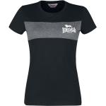 Magliette & T-shirt nere 3 XL taglie comode di cotone con scollo tondo con scollo rotondo per Donna Lonsdale 