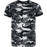 Magliette & T-shirt militari grigie XXL taglie comode mimetiche con scollo tondo mezza manica con scollo rotondo per Uomo Lonsdale 