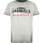 Magliette & T-shirt grigio chiaro XXL taglie comode di cotone con scollo tondo mezza manica con scollo rotondo per Uomo Marvel 