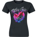 T-Shirt di Mötley Crüe - Kick Start - S a XXL - Donna - nero
