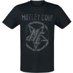 T-Shirt di Mötley Crüe - MC Pentragram - S a XXL - Uomo - nero