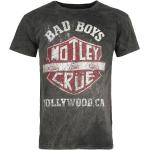 T-Shirt di Mötley Crüe - Worn Shield Master - S a 4XL - Uomo - grigio