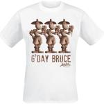 T-Shirt di Monty Python - Bruce - M a XXL - Uomo - bianco