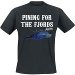 T-Shirt di Monty Python - Pining For The Fjords - M a XXL - Uomo - nero