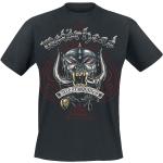 Magliette & T-shirt nere XXL taglie comode di cotone con scollo tondo mezza manica con scollo rotondo per Uomo Motorhead 