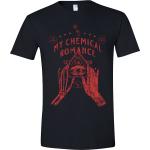 T-Shirt di My Chemical Romance - Skeleton Planchette (Red Print) - S a XL - Uomo - nero