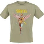 T-Shirt di Nirvana - Angel - S a 3XL - Uomo - verde