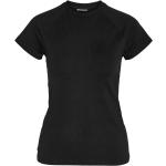 Magliette & T-shirt nere XL di cotone con scollo tondo mezza manica con scollo rotondo per Donna Noisy May 