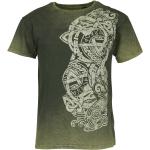 T-Shirt di Outer Vision - Buccaneer tattoo - S a 4XL - Uomo - verde