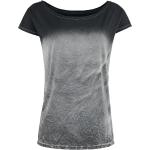 T-Shirt di Outer Vision - Top Marylin - S a XXL - Donna - grigio/nero