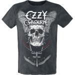 T-Shirt di Ozzy Osbourne - White Logo - S a XXL - Uomo - carbone