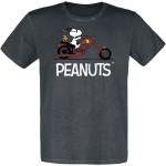 T-Shirt di Peanuts - Snoopy - Biker - Rocker - Woodstock - S a 3XL - Uomo - multicolore