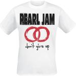 T-Shirt di Pearl Jam - Don't Give Up - S a XXL - Uomo - bianco