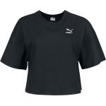 Magliette & T-shirt nere L di cotone con scollo tondo con scollo rotondo per Donna Puma 