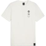 Magliette & T-shirt bianche XXL taglie comode di cotone con scollo tondo con scollo rotondo per Uomo Puma 