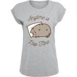 T-Shirt di Pusheen - Anytime Is Nap Time - XS a 5XL - Donna - grigio sport