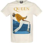 T-Shirt di Queen - Amplified Collection - Freddie Mercury Triangle - S a XXL - Uomo - panna