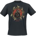 T-Shirt di Queens Of The Stone Age - In Times New Roman - Circle Hands - S a 3XL - Uomo - nero