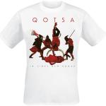T-Shirt di Queens Of The Stone Age - In Times New Roman - Emotion Sickness - S a 3XL - Uomo - bianco