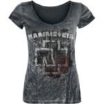 T-Shirt di Rammstein - In Ketten - S a 4XL - Donna - grigio scuro