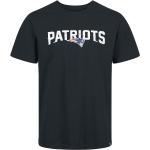 Magliette & T-shirt nere M di cotone con scollo tondo con scollo rotondo per Uomo NFL 