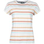 T-Shirt di RED by EMP - T-shirt with stripes - S a 5XL - Donna - bianco