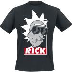 T-Shirt di Rick And Morty - Rick - S a 4XL - Uomo - nero