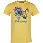 T-Shirt di Rick And Morty - Summer vibes - S a XXL - Uomo - giallo
