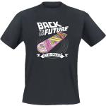 T-Shirt di Ritorno al futuro - Hoverboard - S a XXL - Uomo - nero