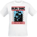 T-Shirt di Run DMC - King of Rock Fence - S a XL - Uomo - bianco