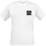 T-Shirt di Run DMC - King of Rock Hand - S a XXL - Uomo - bianco