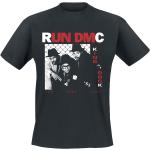 T-Shirt di Run DMC - King Of Rock Photo - S a XL - Uomo - nero