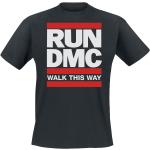 T-Shirt di Run DMC - Walk This Way' - S a 3XL - Uomo - nero