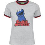 T-Shirt di Sesame Street - Cookie Monster - S a XXL - Donna - multicolore
