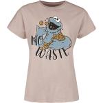 T-Shirt di Sesame Street - No waste - S a XXL - Donna - rosa cipria