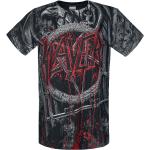 T-Shirt di Slayer - Black Eagle Allover - S a L - Uomo - stampa allover