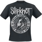 T-Shirt di Slipknot - Flaming Goat - S a XXL - Uomo - nero